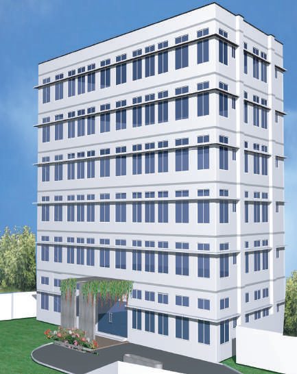M.M. Associates head office and factory building