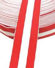 Woven striped tape
